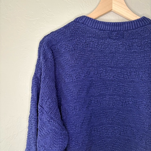 Vintage IZOD Textured Cotton Sweater Women’s XL (Made in USA) - Picture 8 of 13